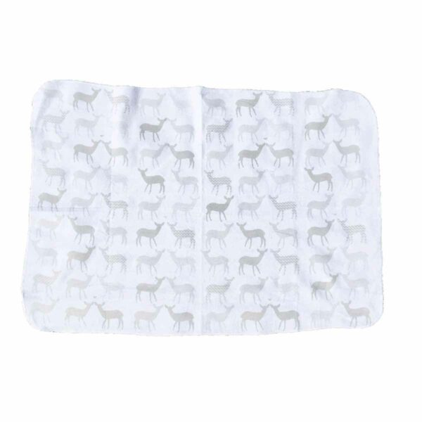 Babysvøb i beige med Rådyr print