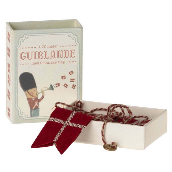 Maileg Dannebrog flagguirlande