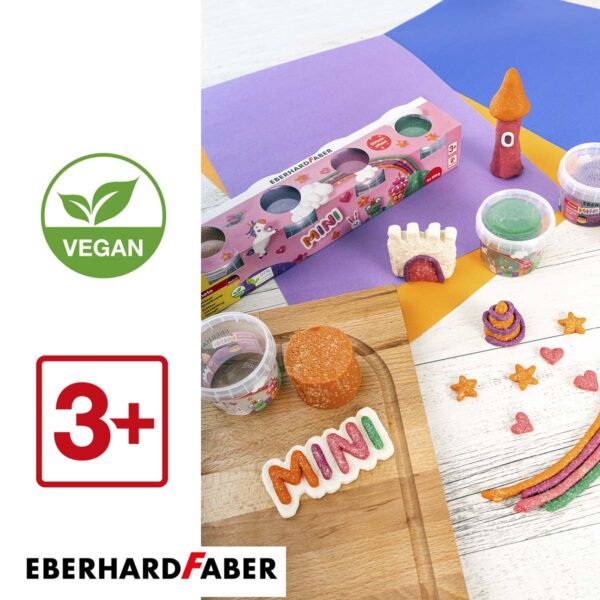 Modellervoks Sæt VEGAN Glitter fra Eberhard Faber