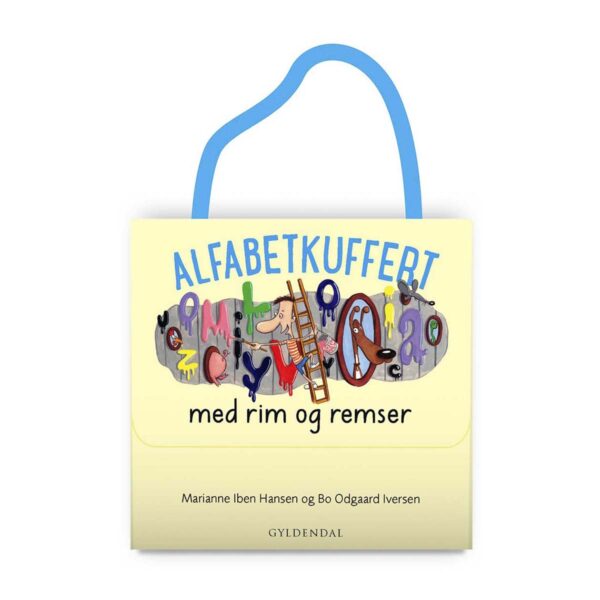 Alfabetkuffert med rim og remser fra Forlaget Gyldendal