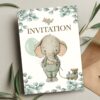 Indbydelser & Invitationer Elefant Dreng fra Mouse & Pen