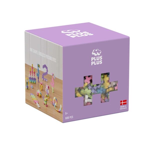 Plus-Plus Pastel Farvemix 600 stk. mini brikker