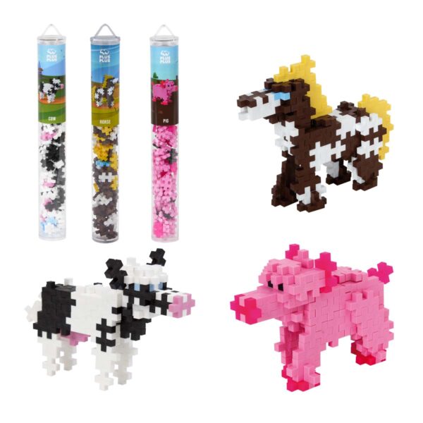 Plus-Plus Mini Brikker Bondegårdsdyr