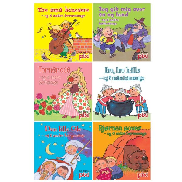 Børne Sangbog - Syng og hyg med Pixi® sangbøger for børn