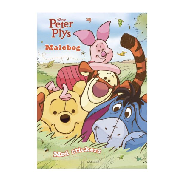 Peter Plys Malebog og Klistermærkebog