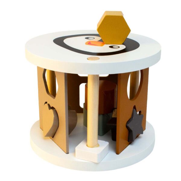 Magni puttekasse pingvin naturfarver