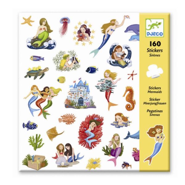 Klistermærker til børn havfruer fra Djeco