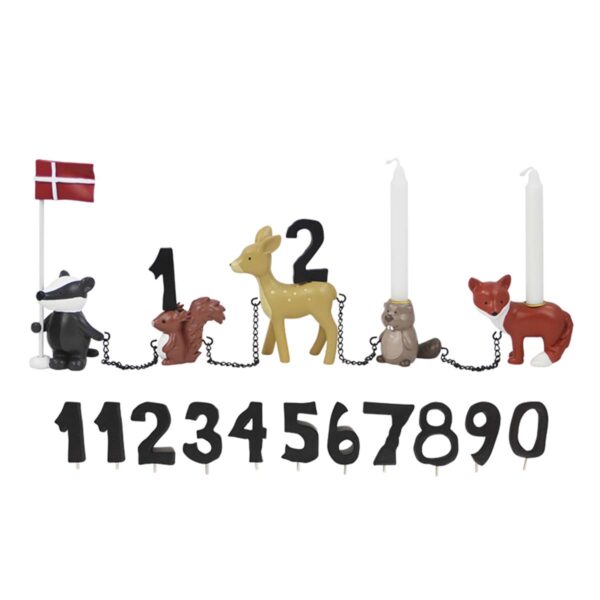 Fødselsdagstog Skovdyr fra Kids by Friis