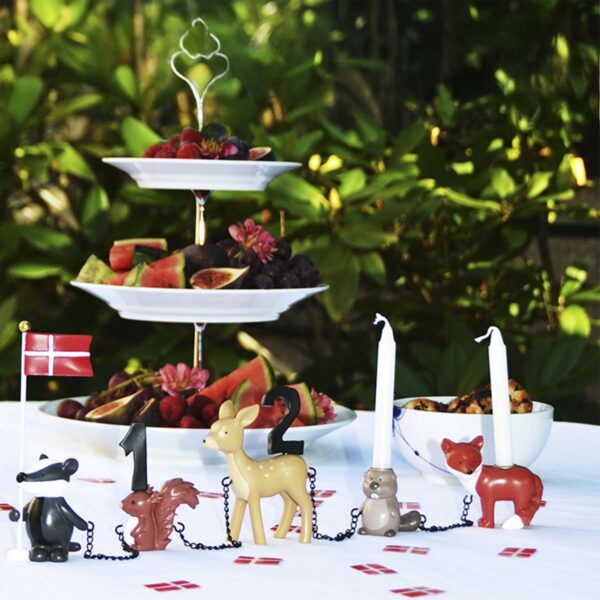 Fødselsdagstog Skovdyr fra Kids by Friis