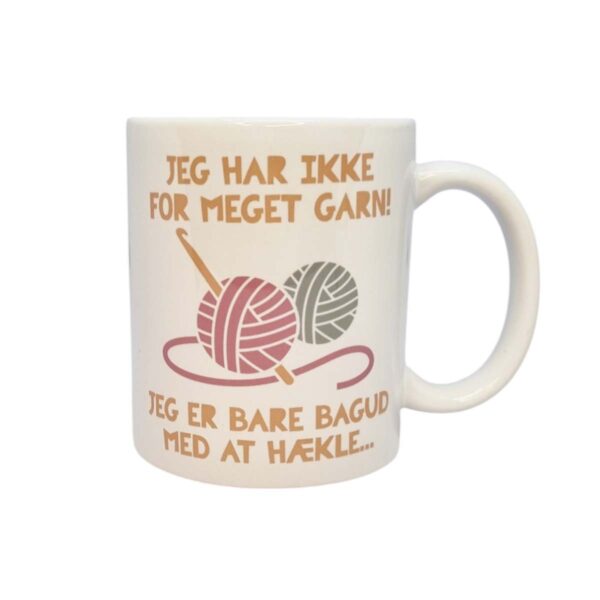 Hæklekrus Jeg har ikke for meget garn