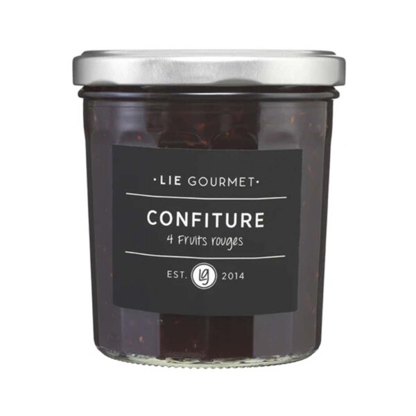 Marmelade 4 røde frugter fra Lie Gourmet
