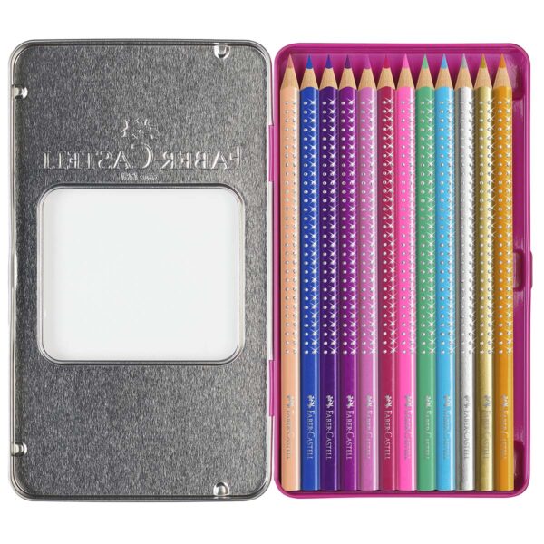 Faber-Castell Sparkle farveblyanter klassiske farver