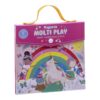 Floss & Rock Magnetisk Multi Play Regnbue feer