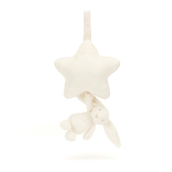 Jellycat Bashful Kanin musikuro creme