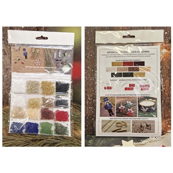 Miyuki Delica 11/0 jule-perlesæt