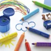 Faber-Castell XXL Jumbo Grippy Farveblyanter til små børn med blyantspidser – Farver der Skaber Fantasi og Færdigheder