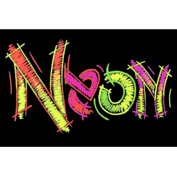 Faber-Castell Black Edition shake & paint akryl tuscher neon 4 stk