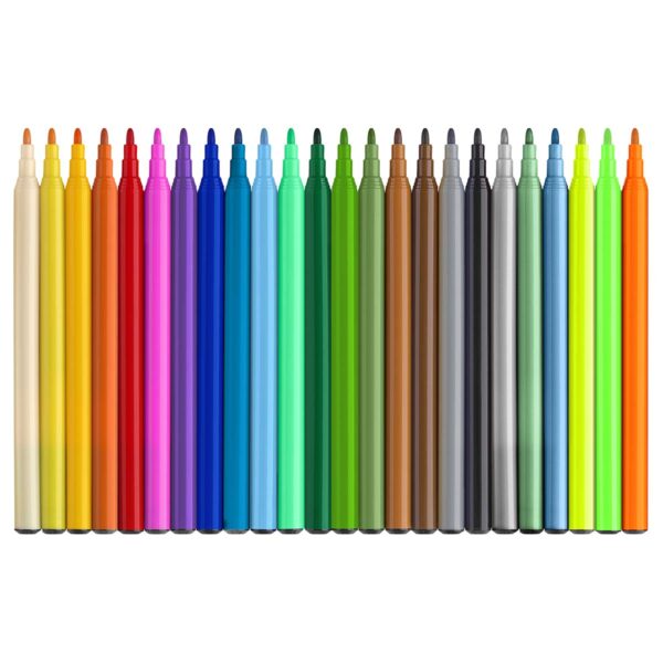 Faber-Castell tusser til børn dinosaur 18+6 stk.