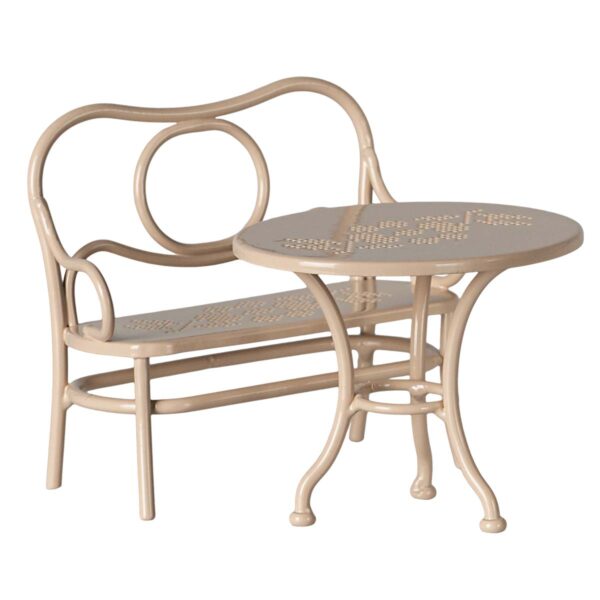 Maileg cafébord med bænk