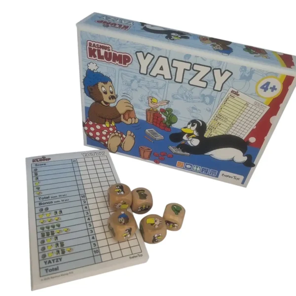 Børne Yatzy Rasmus Klump familiespil