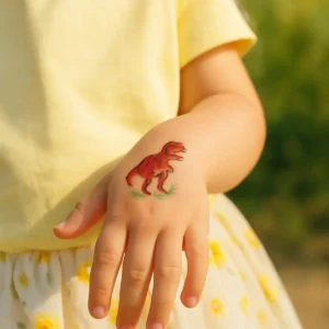 Midlertidige tatoveringer til børn
