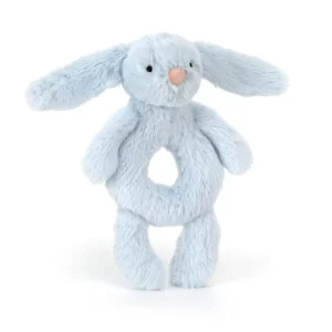Jellycat Bashful Kanin rangle lyseblå