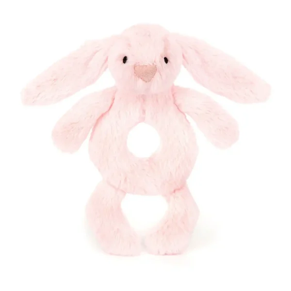 Jellycat Bashful Kanin rangle lyserød