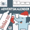 Strikke adventskalender 2025 fra Karen Klarbæk eller Krea Deluxe