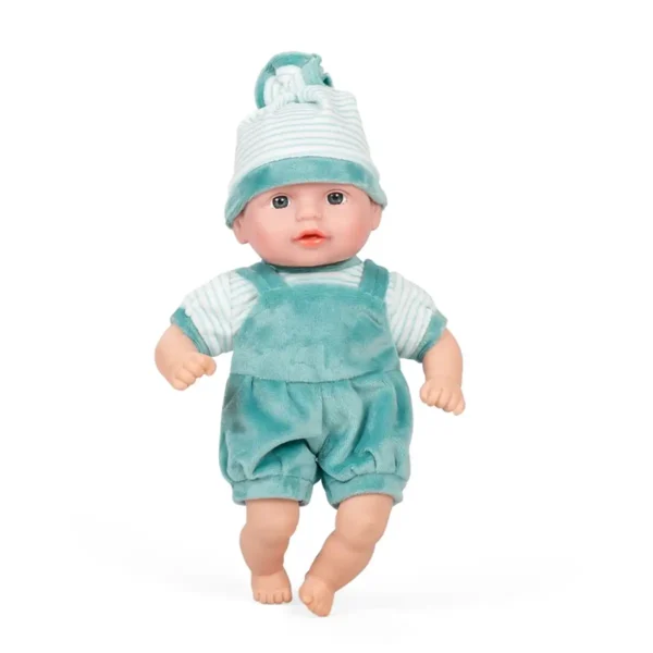 Dukke Anton 30 cm fra MaMaMeMo – en blød drenge dukke til rolleleg
