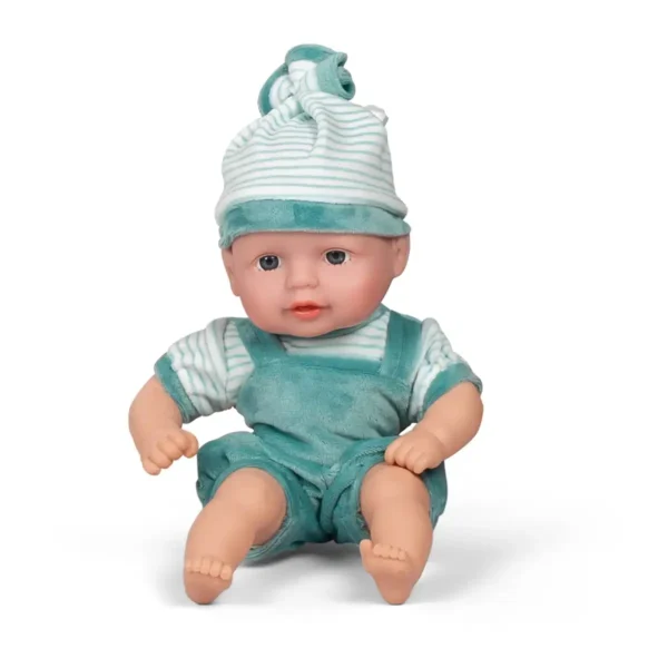 Dukke Anton 30 cm fra MaMaMeMo – en blød drenge dukke til rolleleg