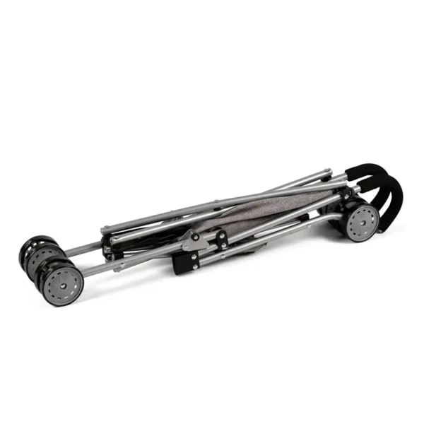 Paraply klapvogn til dukker grå fra MaMaMeMo – leg, fantasi og hverdagsmagi