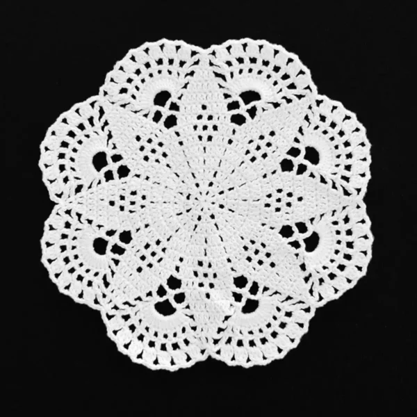 Hækleopskrift årets juleserviet 2022 fra Karen Klarbæk