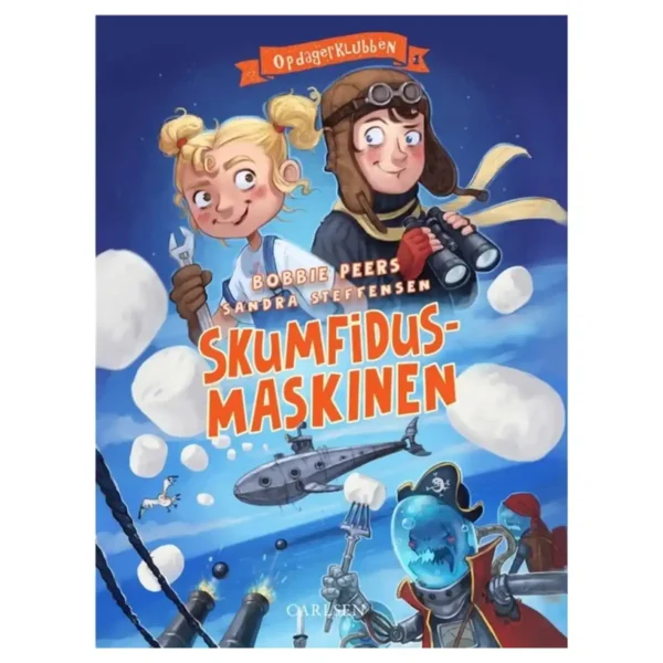 Opdagerklubben Skumfidusmaskinen fra Forlaget Carlsens - Indiana Jones for børn