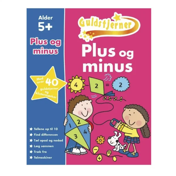 Guldstjerner Plus og Minus Karrusel Forlag - ikke bare guldstjerner