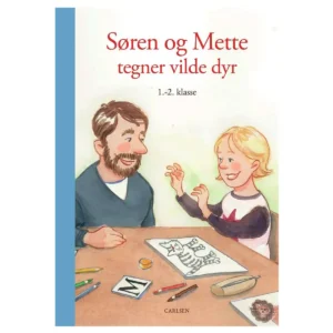 Søren og Mette tegner vilde dyr Forlaget Carlsen - Bøger til selv de mindste