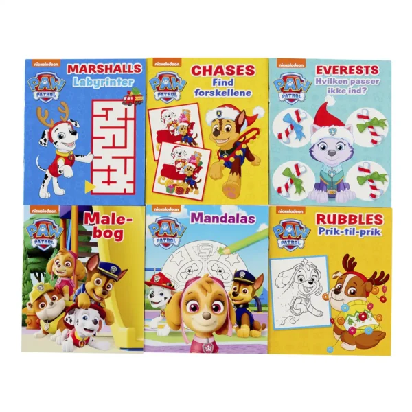 Paw Patrol 6 mini aktivitetsbøger