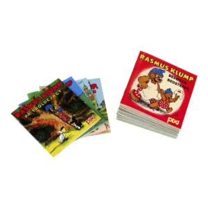 Min første bogsamling Rasmus Klump minibøger