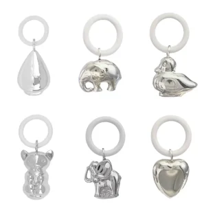 Nordahl Andersen forsølvet rangle - En klassisk og mindefuld gave til de mindste