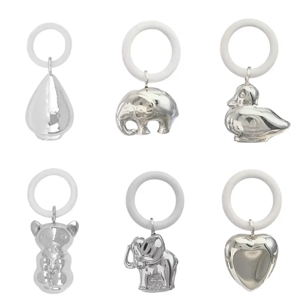 Nordahl Andersen forsølvet rangle - En klassisk og mindefuld gave til de mindste