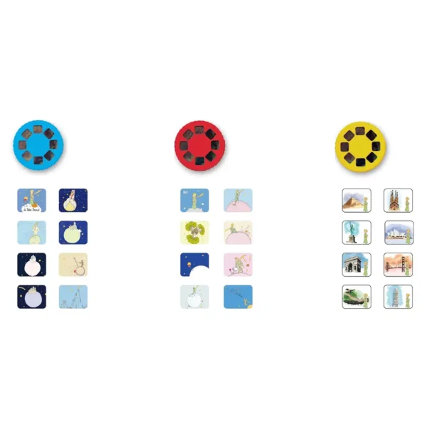 Lommelygte for børn med skyggespil Den Lille Prins