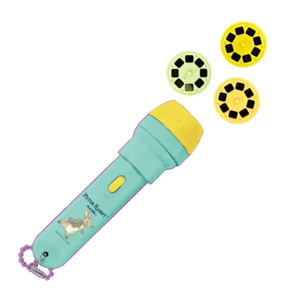 Lommelygte for børn med skyggespil Peter Kanin