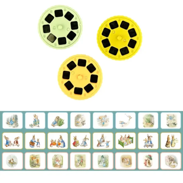 Lommelygte for børn med skyggespil Peter Kanin