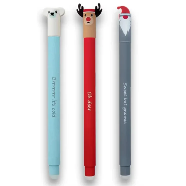 Eberhard Faber Gelpen-sæt Christmas – skriv, visk ud og glæd dig til jul