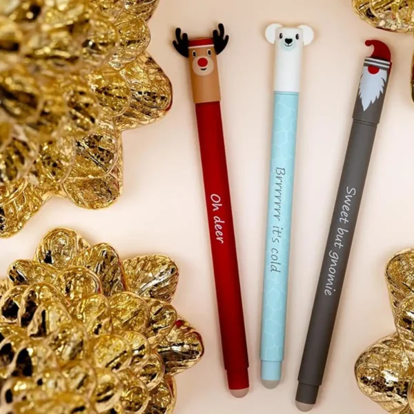 Eberhard Faber Gelpen-sæt Christmas – skriv, visk ud og glæd dig til jul