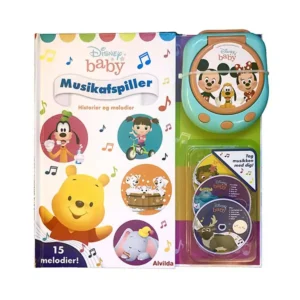 Disney Baby bog med musikafspiller – følg dagen med kendte Disney-venner