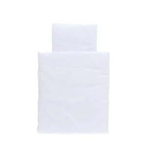 Dukkesengetøj til dukker hvidt broderi anglaise