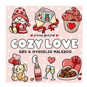 Cozy Love malebog fra Legind