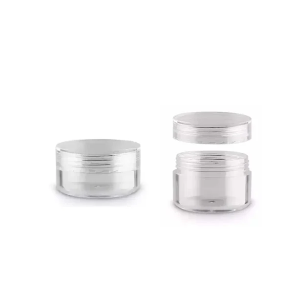 Runde opbevaringsbøtter med skruelåg – vælg 5 g eller 10 g til perler og smykkedele