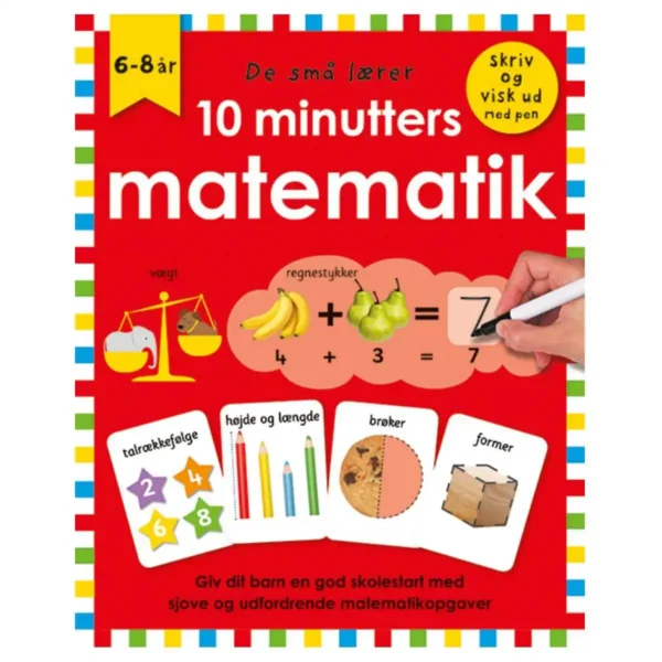 De små lærer – Skriv og visk ud – 10 minutters matematik om dagen for de mindste
