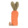 Jellycat Amuseables Carrot – blød gulerod bamse med sjovt, charmerende og livligt udtryk